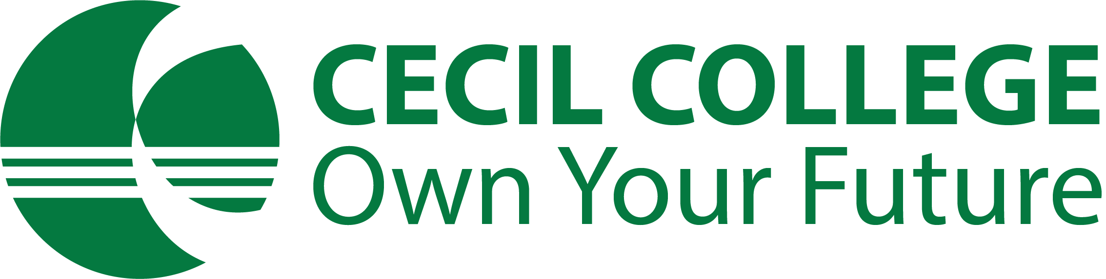 Cecil College logo.