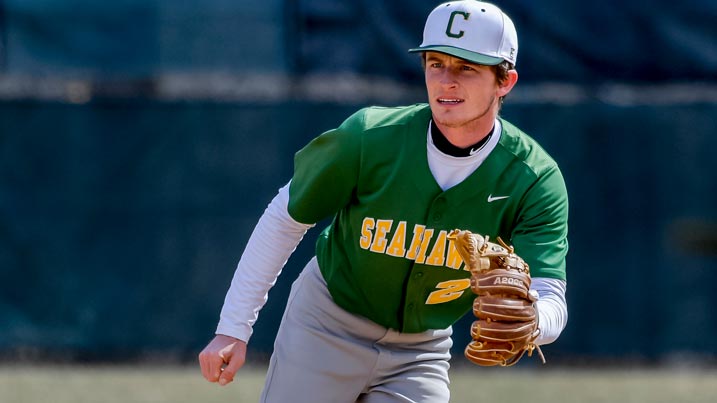 Men's baseball player