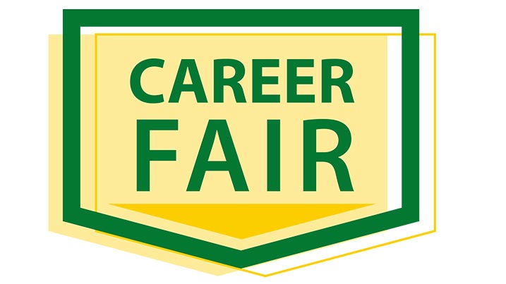 Text: "CAREER FAIR"