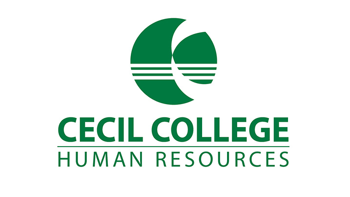 Cecil College Human Resources logo.