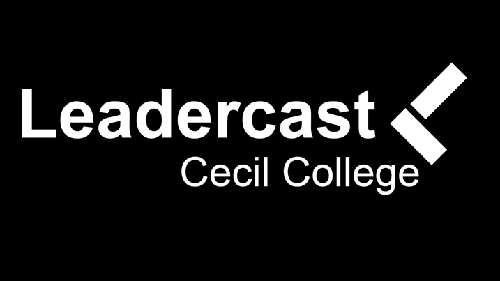 Leadercast, Cecil College host site logo.