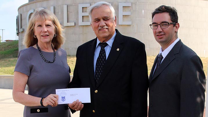 Dr. Mary Way Bolt, Walter Wassmer, and John Beck.