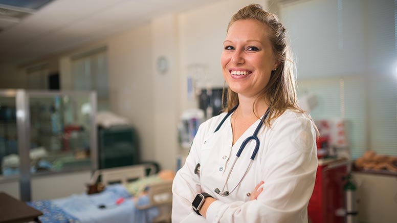 Nurse in a hospital