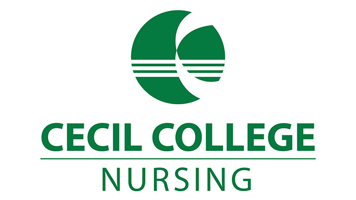 Cecil College Nursing logo.