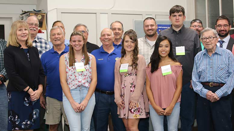 Upper Bay Ruritan Club scholarships recipients