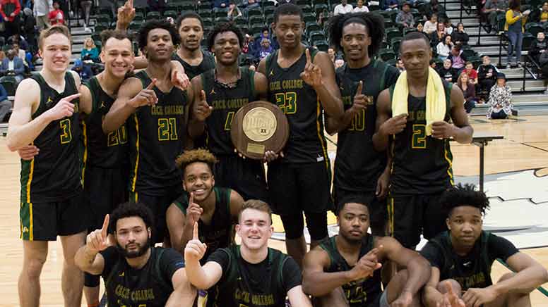 Men's Basketball squad 2019