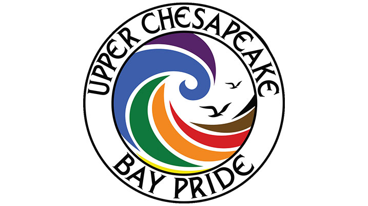 Showing the logo for the Upper Chesapeake Bay Pride