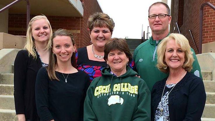 Cecil College Advising team.
