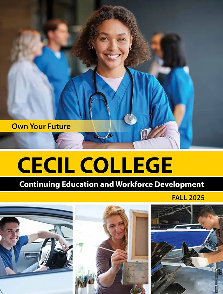Continuing Education and Workforce Development course schedule cover